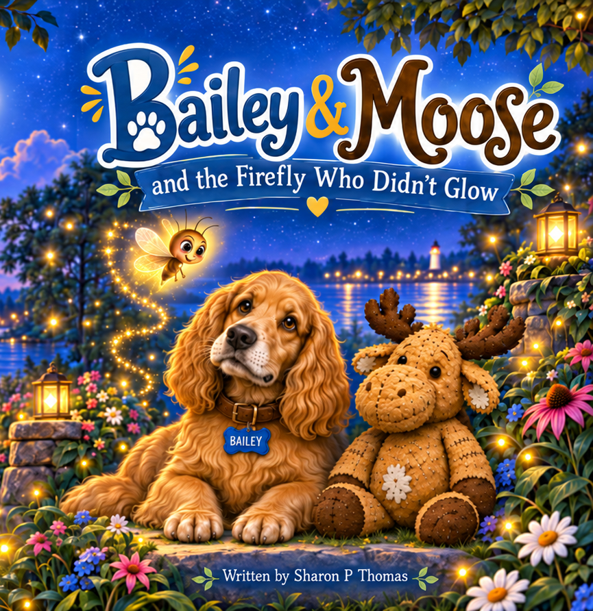 Bailey & Moose and the Firefly Who Didn’t Glow, by Sharon P Thomas